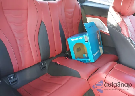 2019 BMW M850I xDrive из США, поврежденный, VIN WBABC4C54KBU95810